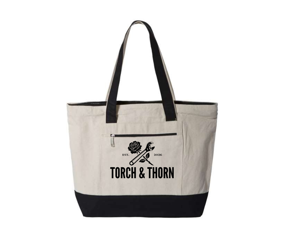 T&T Signature 19L Zippered Tote