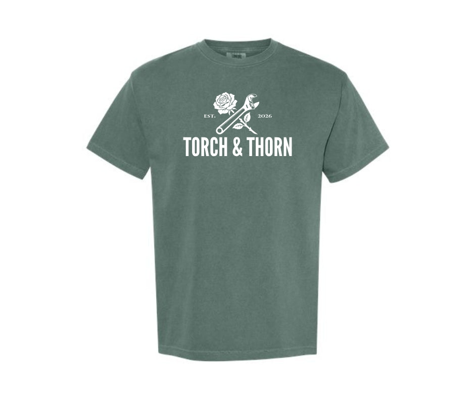 T&T Garment-Dyed Heavyweight Premium Tee