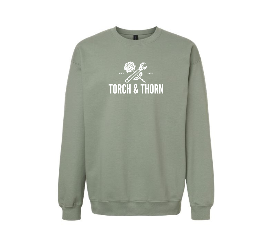 Torch & Thorn Midweight Signature Crewneck