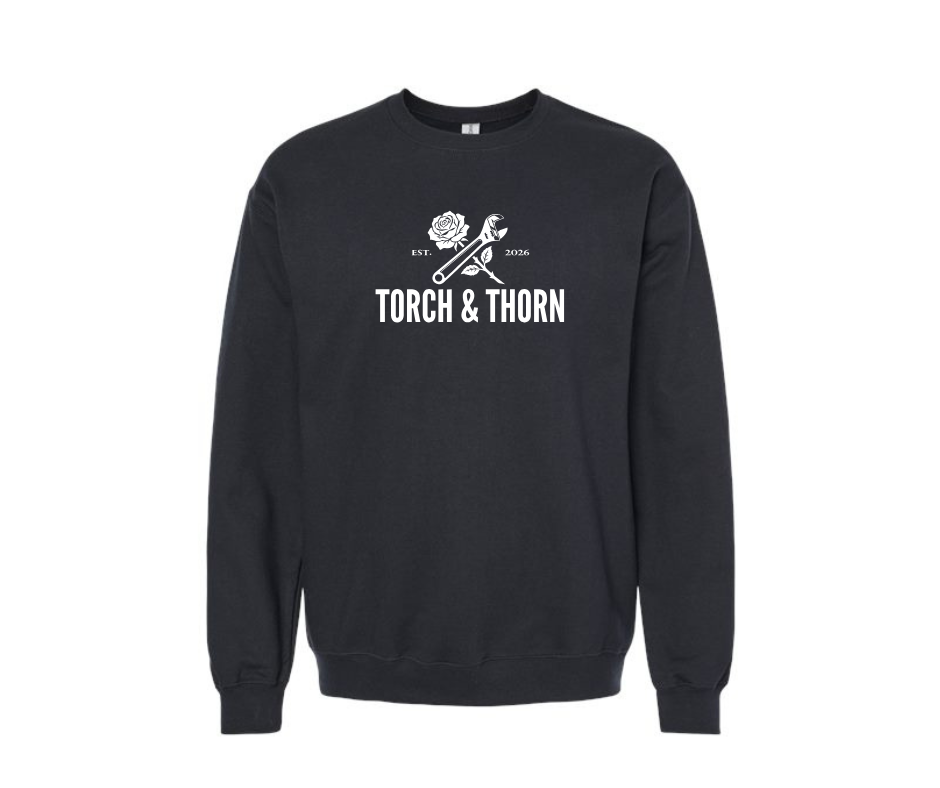 Torch & Thorn Midweight Signature Crewneck