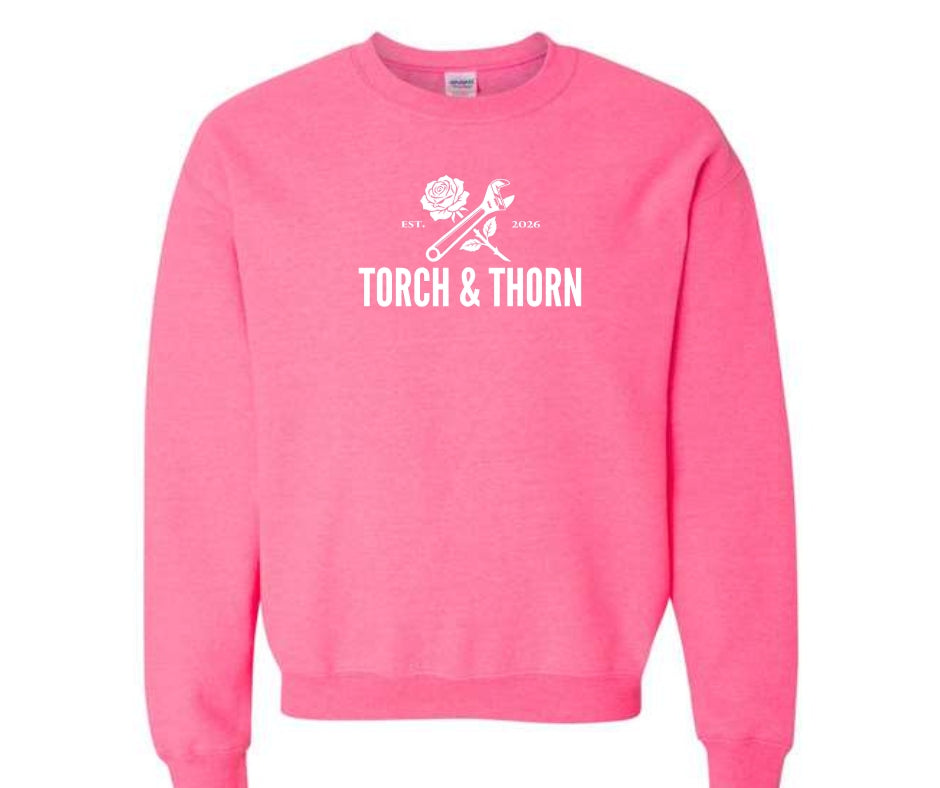 Torch & Thorn Heavyweight Signature Crewneck