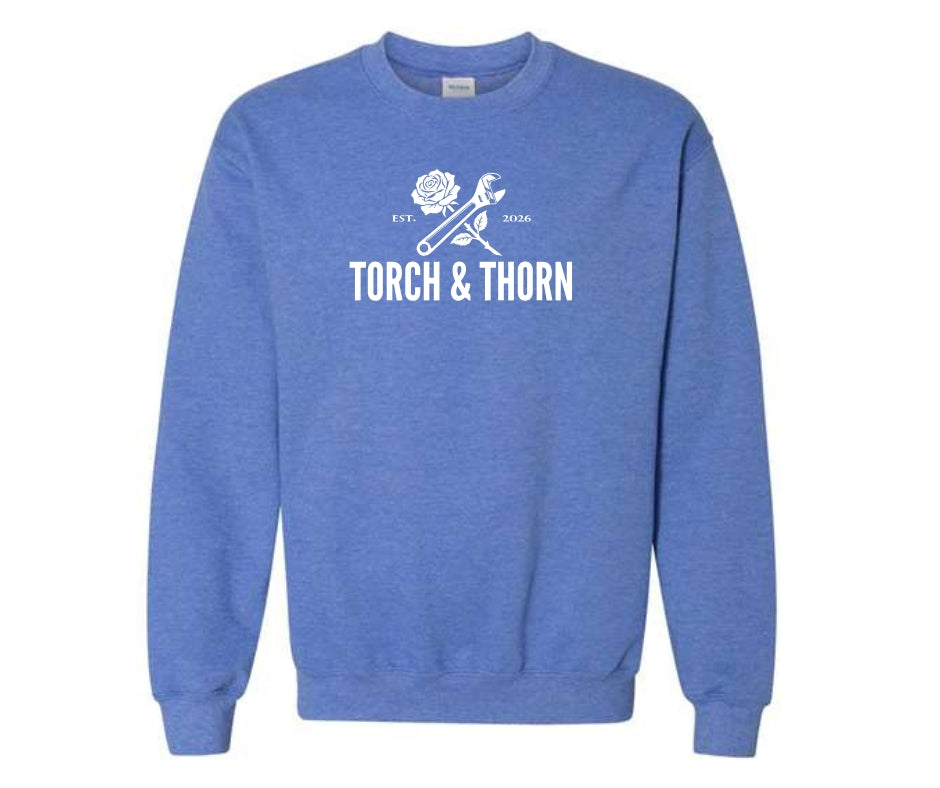 Torch & Thorn Heavyweight Signature Crewneck