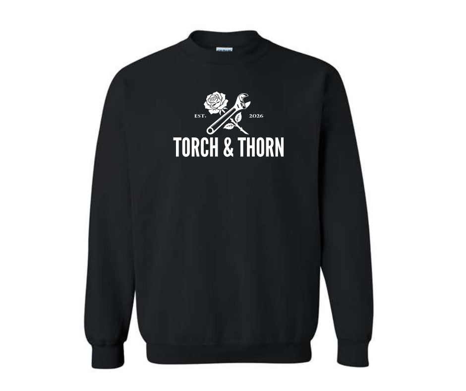 Torch & Thorn Heavyweight Signature Crewneck