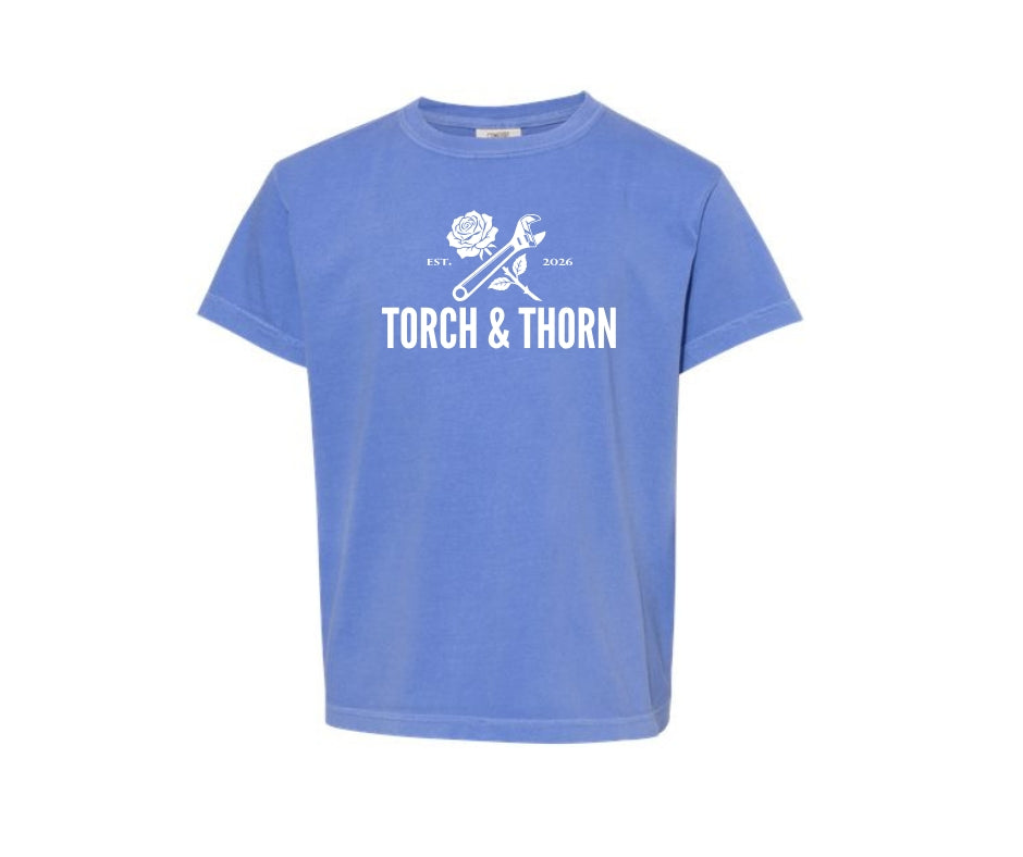 T&T Garment-Dyed Premium Youth Tee