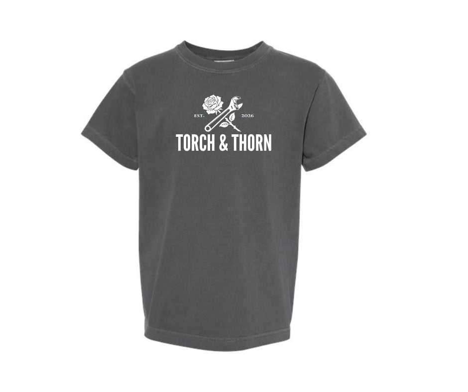 T&T Garment-Dyed Premium Youth Tee