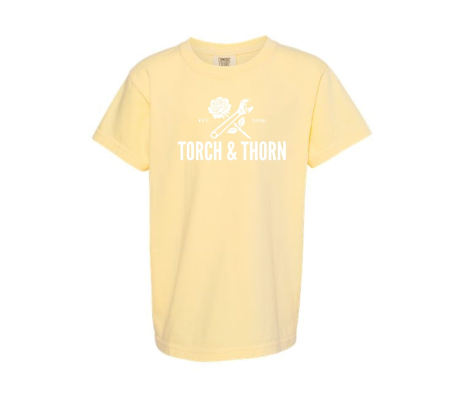 T&T Garment-Dyed Premium Youth Tee